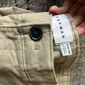 Topman Light Tan Trousers